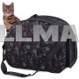 Транспортировочная сумка для собак, кошек, кроликов M Черная